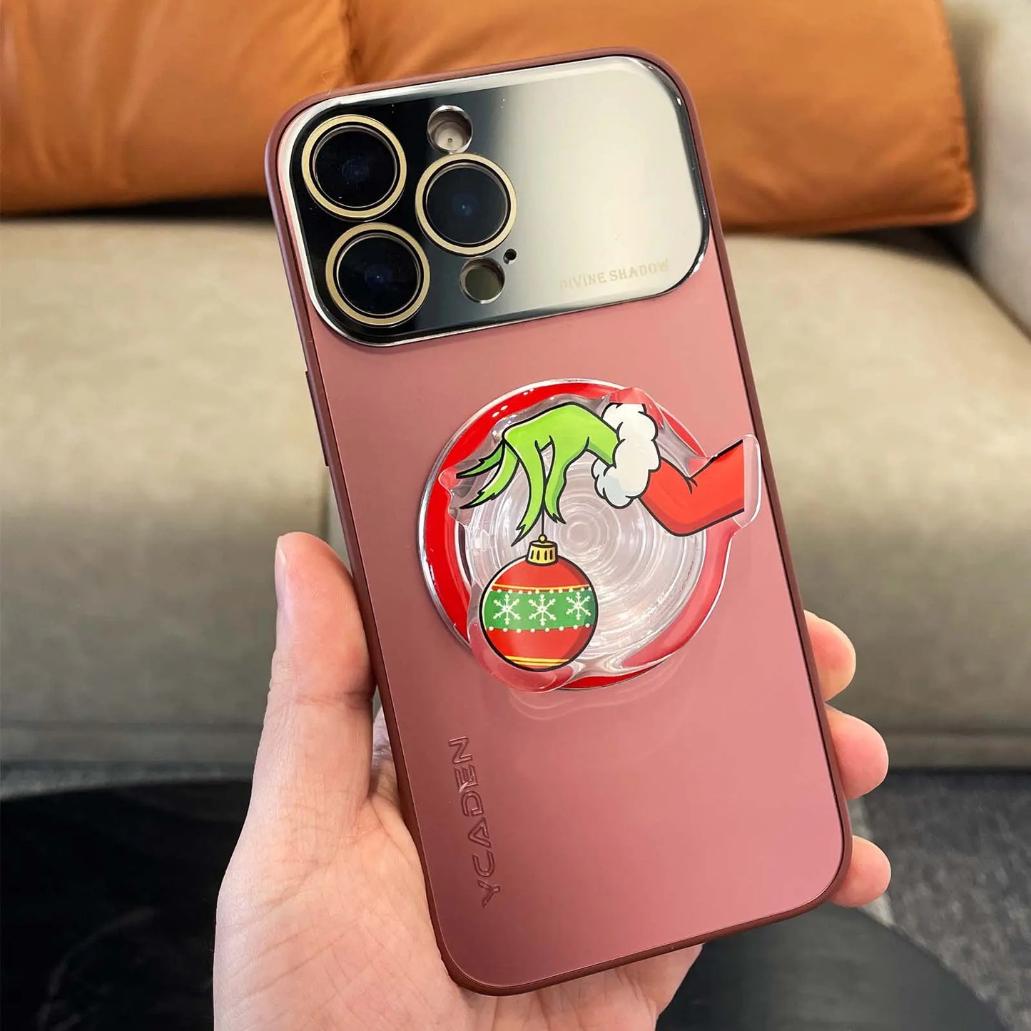 Cute Magnetic Expanding Phone Grip & Stand,Secure Grip for Iphone Magsafe Cases, Comfortable One-Touch Holding,Kickstand for Hands-Free Viewing Smartphone Cellphone