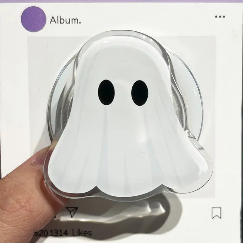 Cute Magnetic Expanding Phone Grip & Stand,Secure Grip for Iphone Magsafe Cases, Comfortable One-Touch Holding,Kickstand for Hands-Free Viewing Smartphone Cellphone